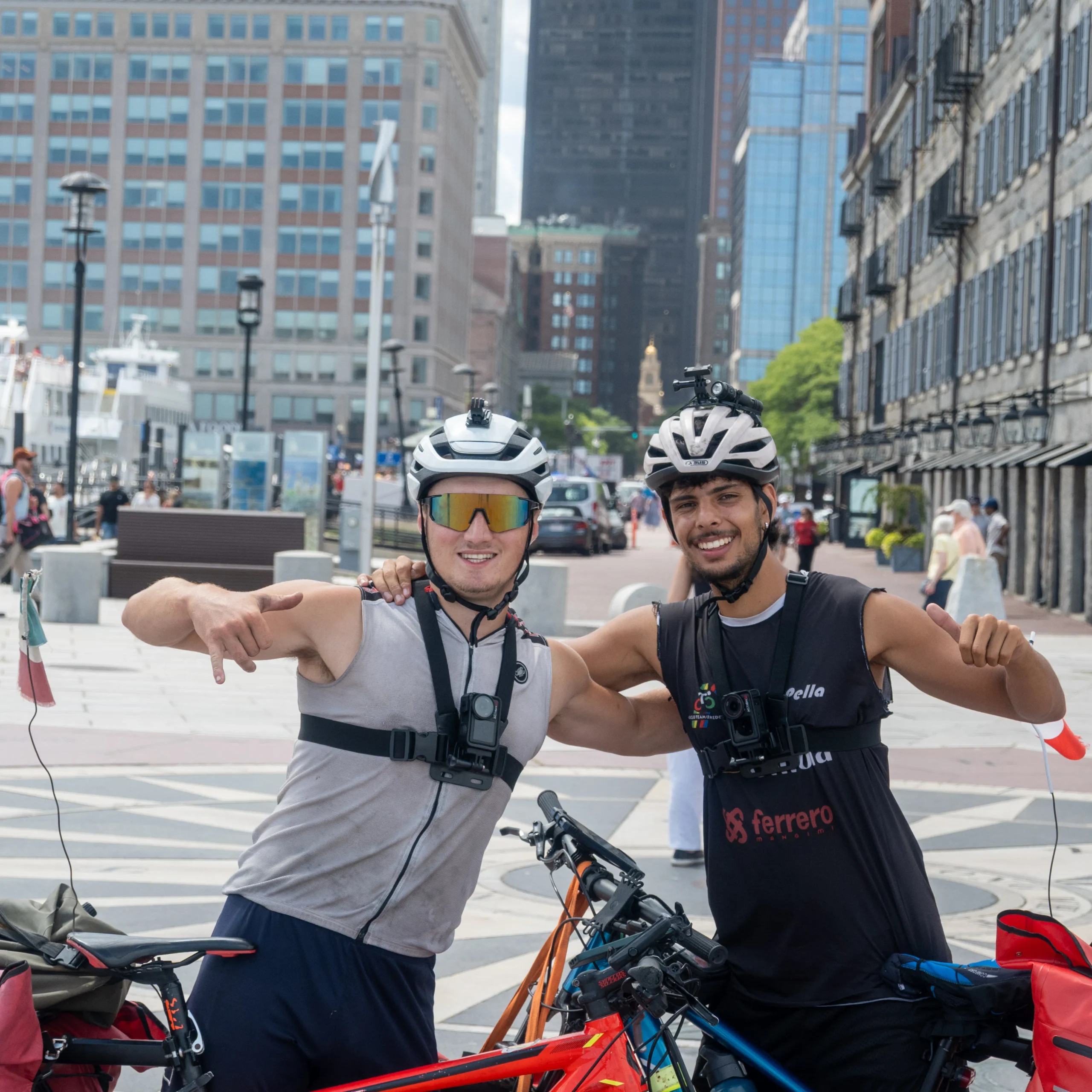 Sasha Galli and Mattia Santoro: Two Friends, Two Bikes, One Journey Across the Americas